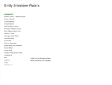 Tablet Screenshot of emilybriselden-waters.com